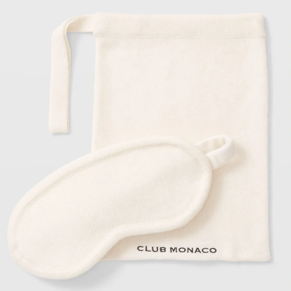 Eye Mask Gift Set - New With Tags - NEVER USED - Cream